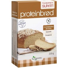 Sukrin bezglutēna proteīna maizes maisījums ar sezama miltiem, 224g